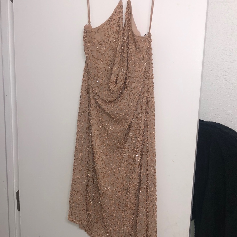 ALICE+ OLIVIA BEAUTIFUL BEADED DRESS IN BLUSH ❤️❤️❤️